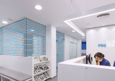 Interiorismo Clínica Prodental