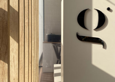 Clínica GC Odontologia. Interiorisme i identitat corporativa